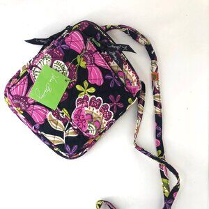 Vera Bradley Mini Hipster Crossbody Bag in Pirouette Pink NEW
